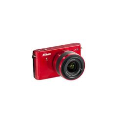 Nikon 1 J1 Two-Lens Wide Angle Kit  Red, 4 image
