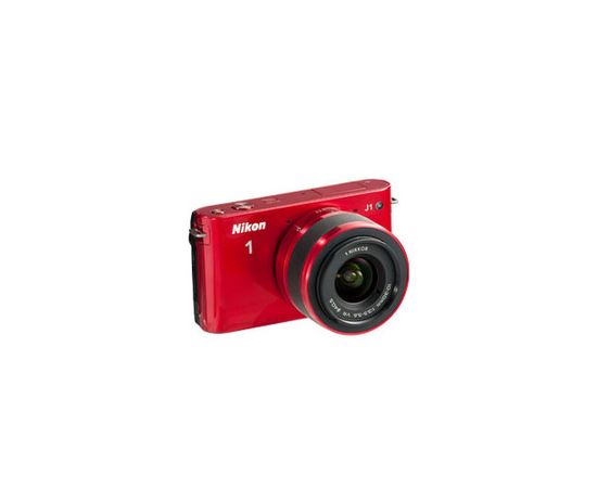 Nikon 1 J1 Two-Lens Wide Angle Kit  Red, 4 image